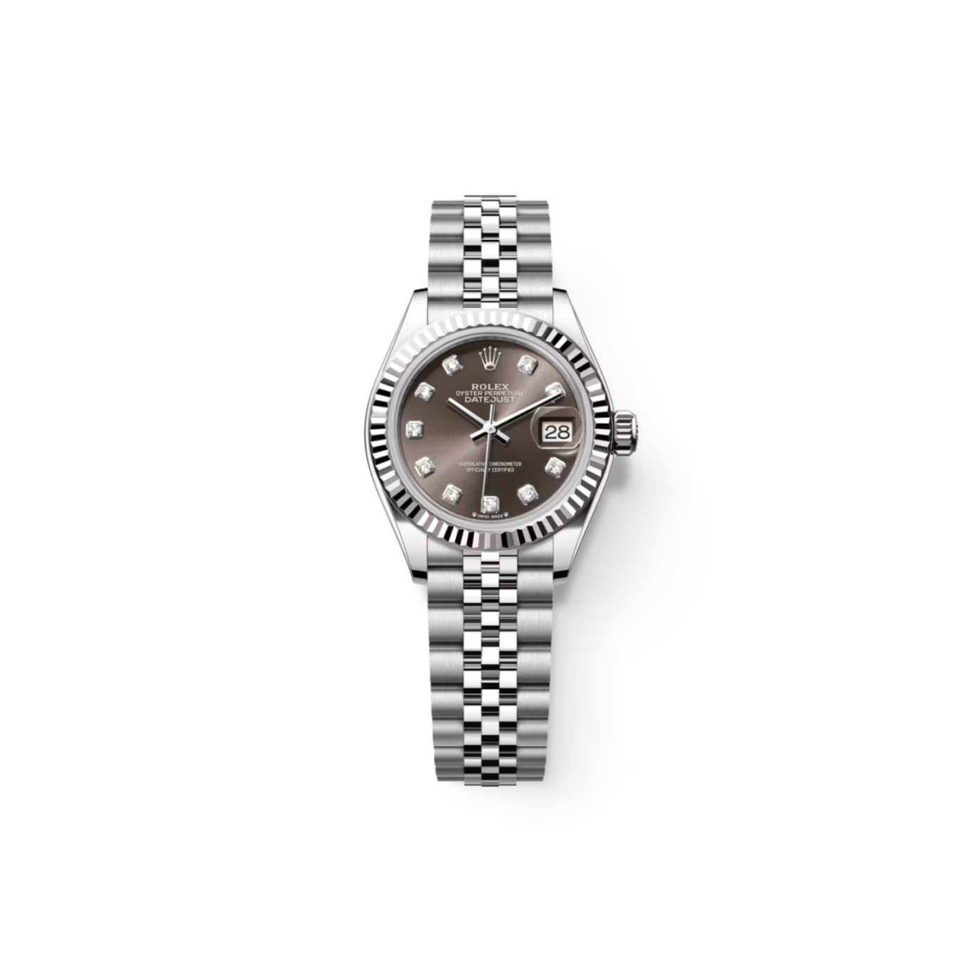 R01ex lady-datejust oyster, 28 mm, oystersteel and white gold 28mm m279174-0015